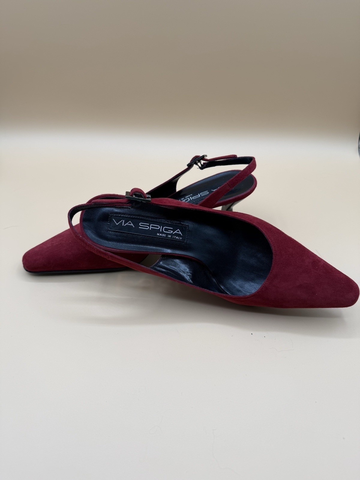 Via Spiga Women Shoes Made Italy Size 6 1/2 Hills 2 1/2 SKU 0149