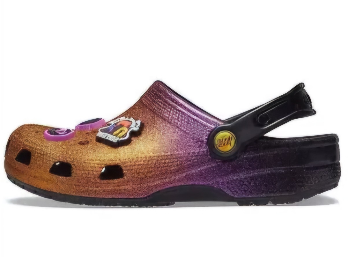 Crocs Classic Disney Hocus Pocus Clog Purple Gold US W7/M5, W8/M6 NEW NWT