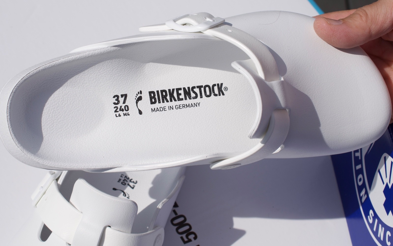 NEW Birkenstock Boston Eva Clogs White Slip On Size 37 Women’s 6 Men’s 4