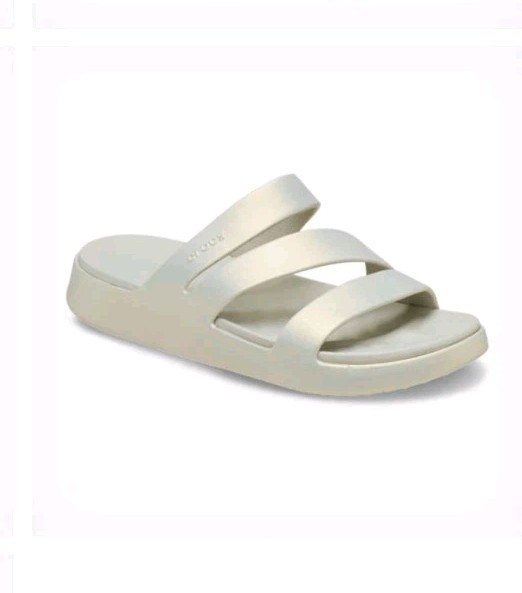 Crocs Getaway Shimmer Strappy Women’s Size 5 NWT