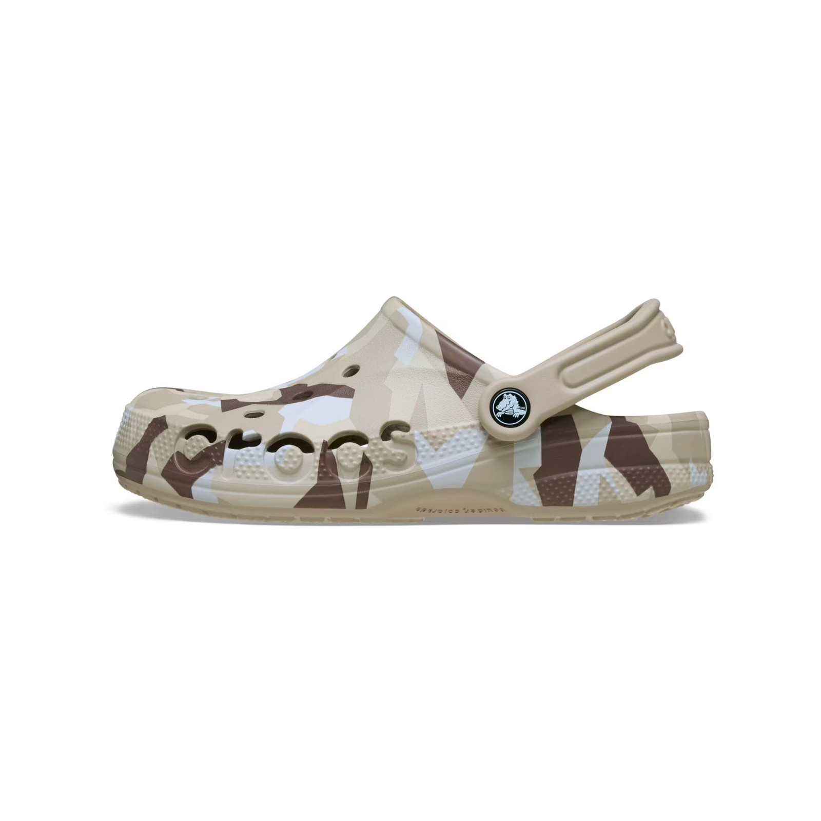 BIG SALE@ Crocs Adult Unisex Baya Clog, Comfort Lightweight, Cobblestone/White