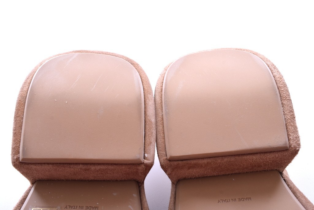 Marsell Camel Suede Chunky Heel Platform slides Sandals Size 36 US 6.5 EUC