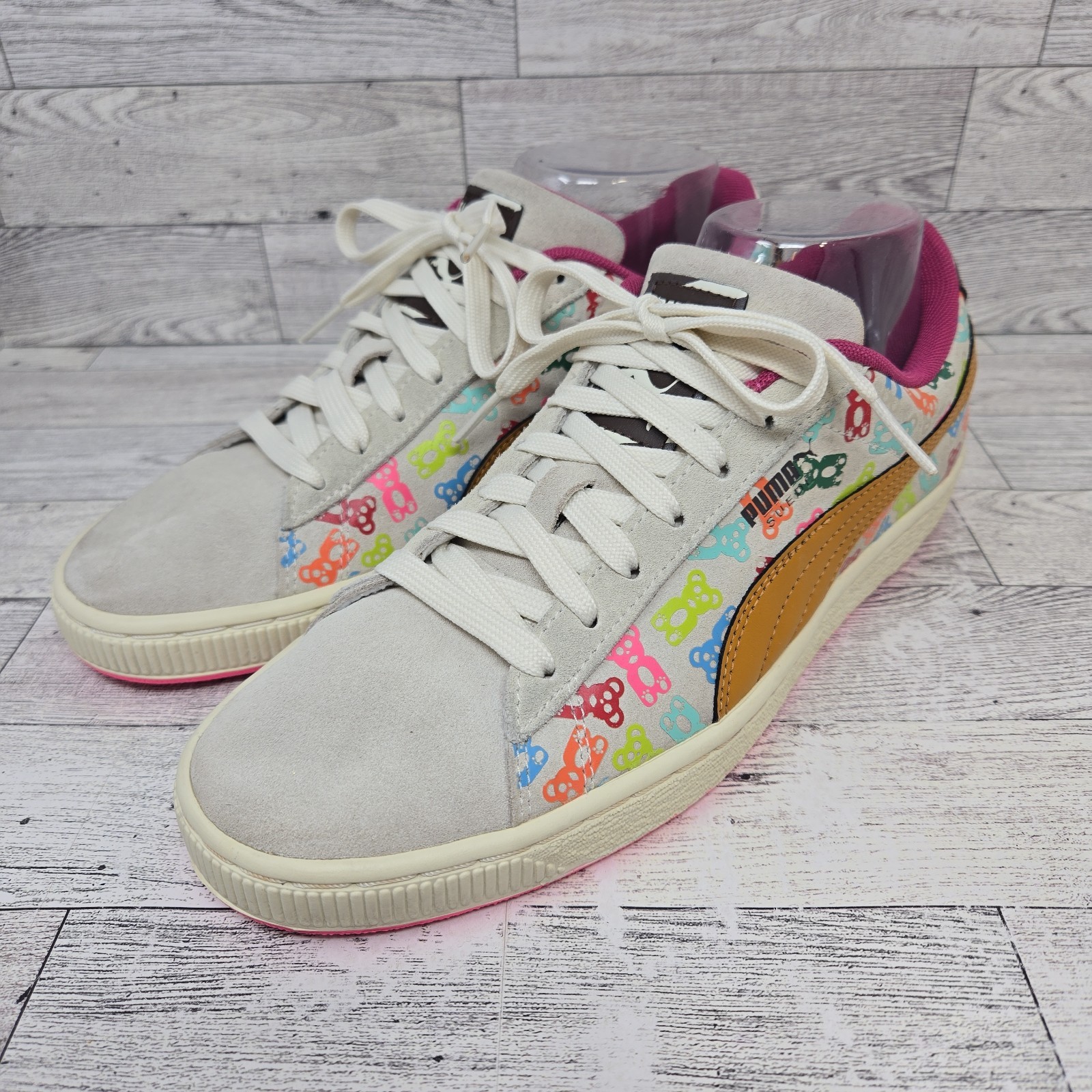 PUMA x Haribo Gummy Gummie Bear Shoes Mens 6 Womens 7.5 Suede Multi Color