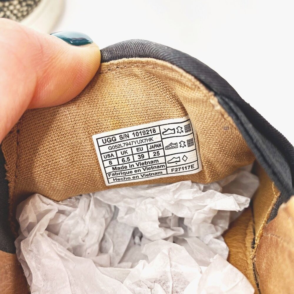 Ugg Cas Exotic Genuine Calf Hair Sneakers