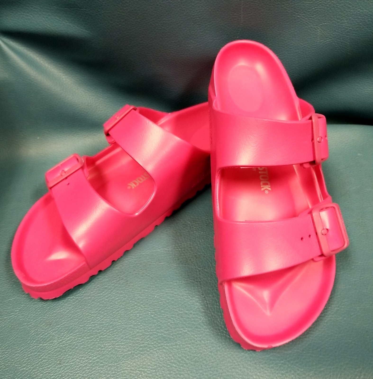Birkenstock Arizona Eva Foam Pink Double Strap Unisex Sandals EU 40 L9 M7