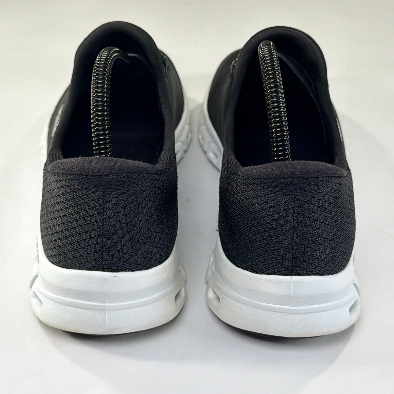 Skechers Slip-Ins Glide-Step Pursuit Sneakers Womens 9.5 Black Turquoise Walking