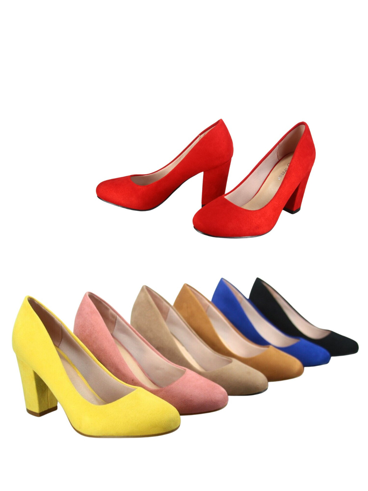 NEW Women’s 2 Styles Round Toe Wedge Chunky Heel Sandal Dress Shoes Size 5 – 10