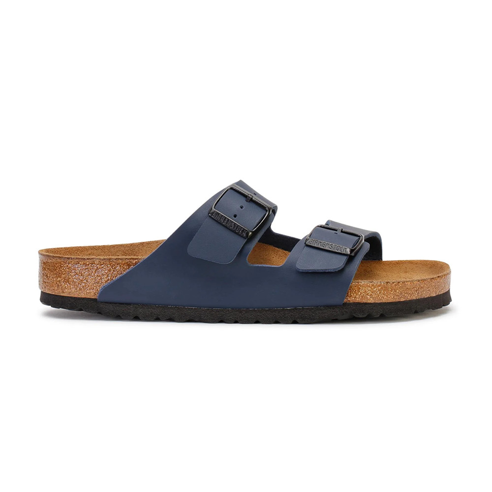 Birkenstock Arizona Blue Soft Footbed Birko-Flor Synthetic Sandal Women’s shoes
