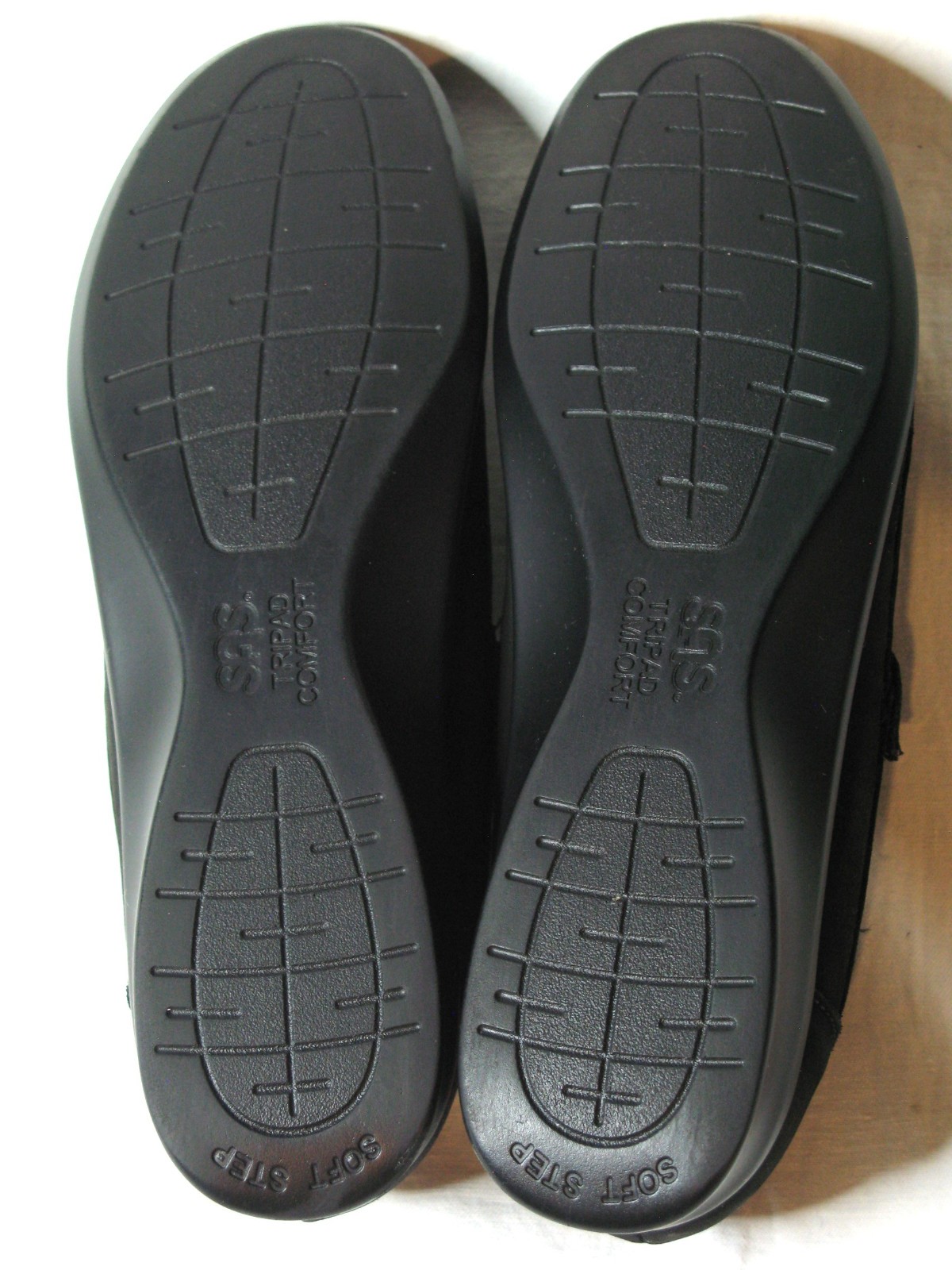 SAS Roamer Walking Casual Shoes Women Size 9.5 N w Strap Black Nubuck $195