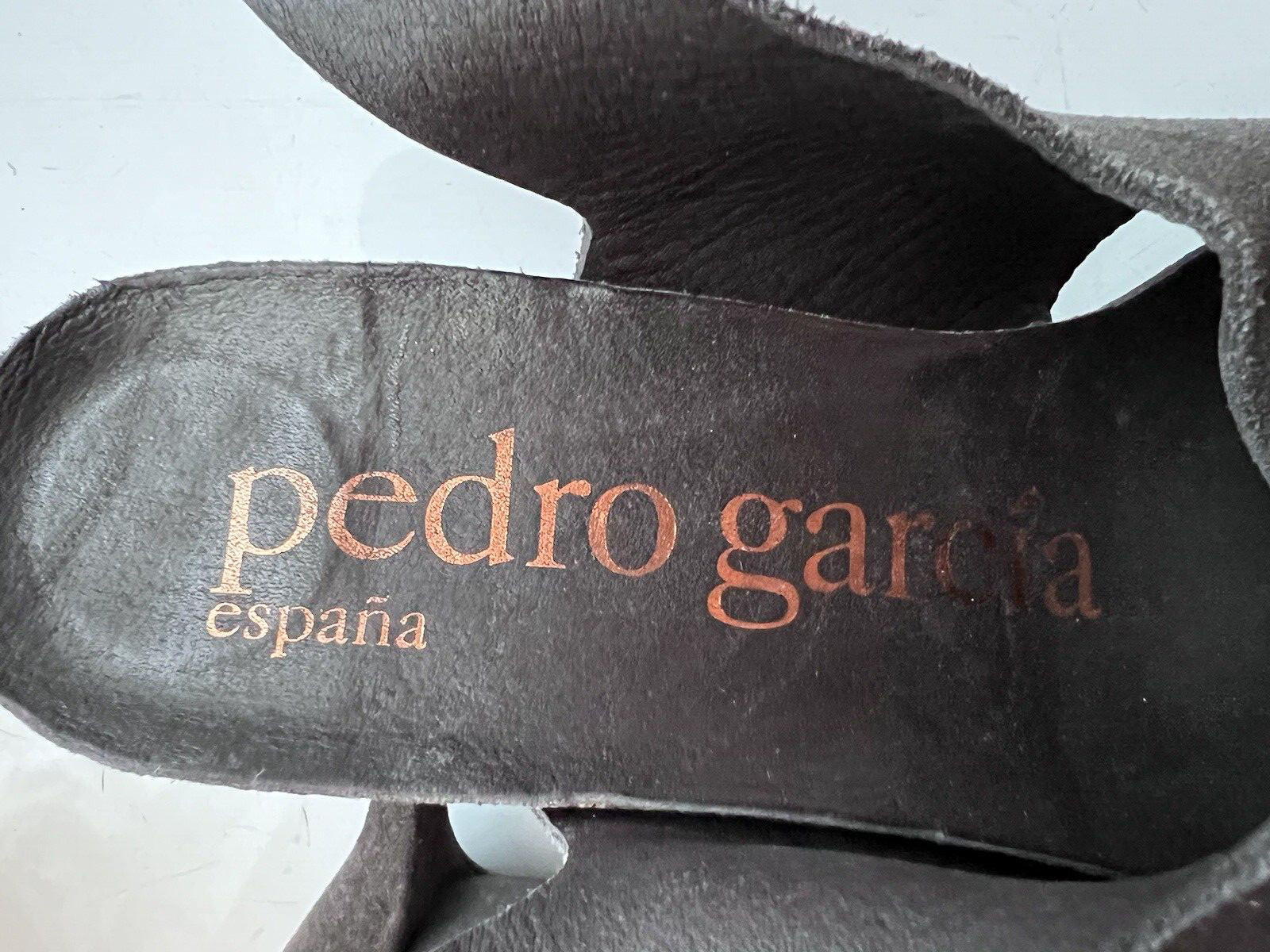 Pedro Garcia Platform Heels Open Toe Sz EUR 40