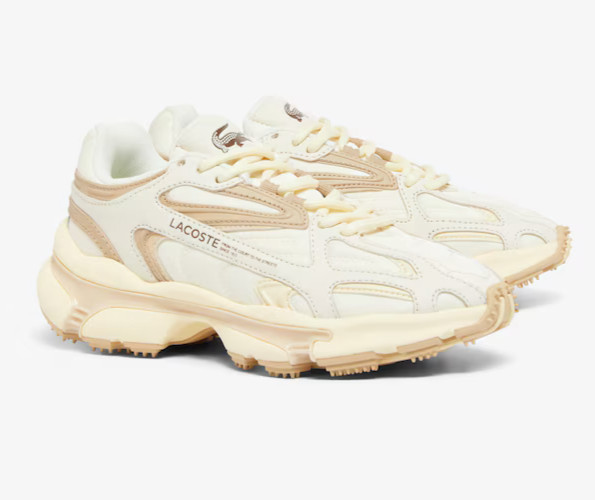 Lacoste L003 2K24 Women’s 2025 Sneakers Off White / Light Brown. Size 7 US