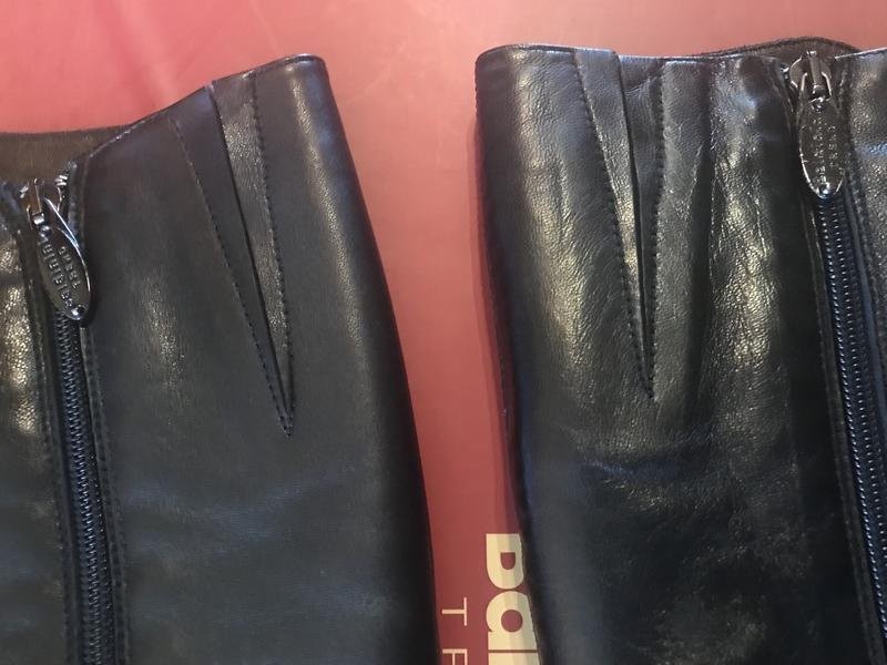 women baldinini boots black leather 37.5