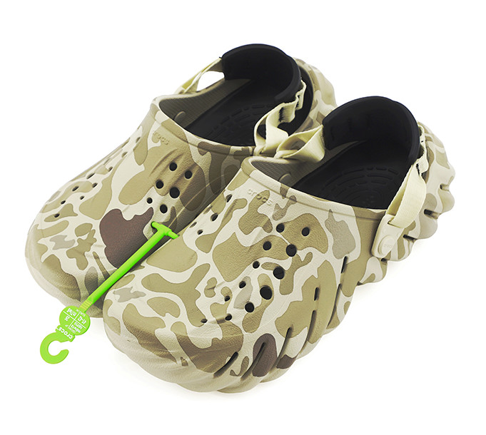 Crocs Eco Duck Camo Clog Unisex Casual Sandals Lifestyle Slippers NWT 211981-2YJ
