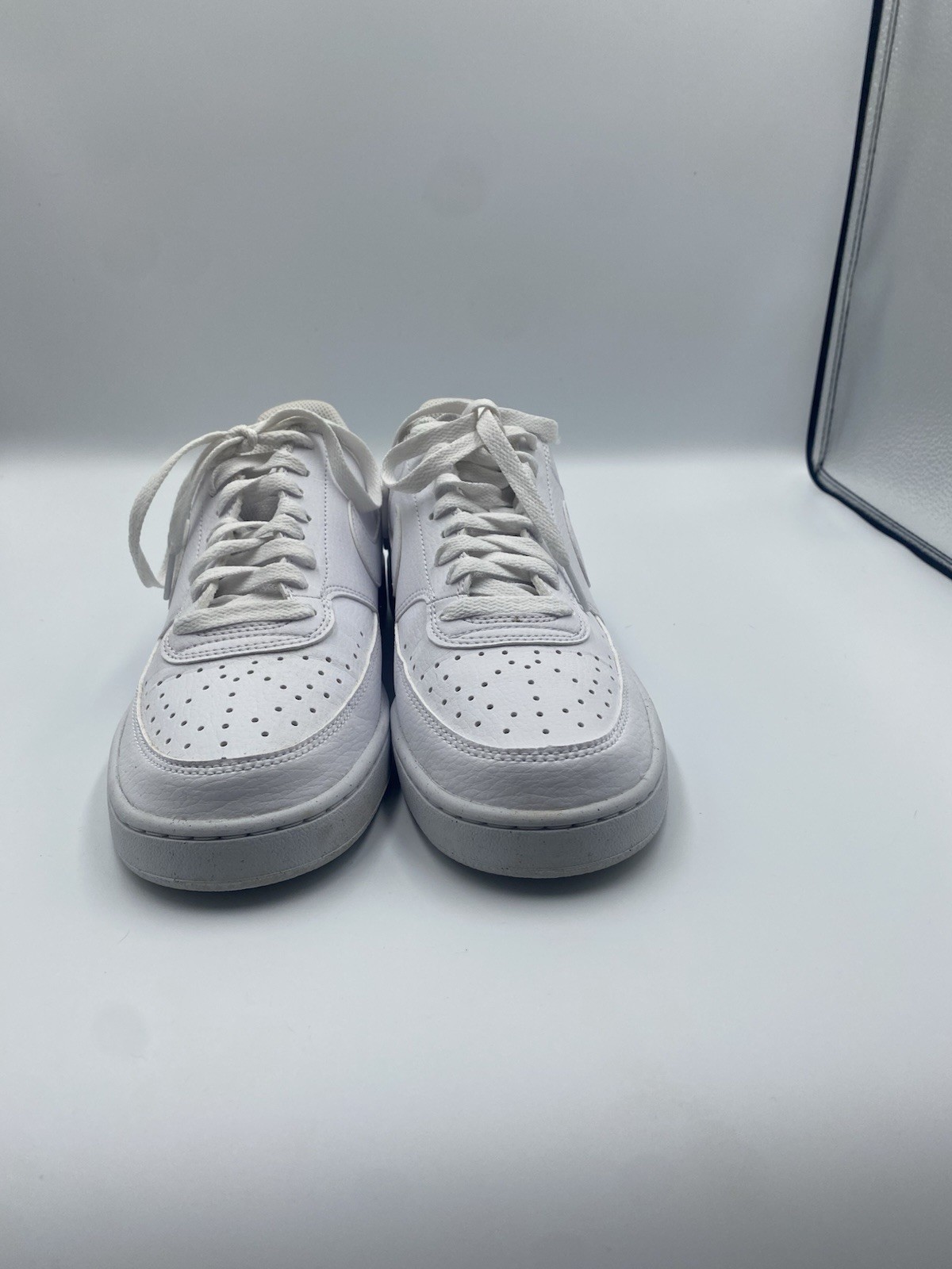 Nike Court Vision Lo NN White Lace-Up Ladies Size 9 Sneakers DH3158 100