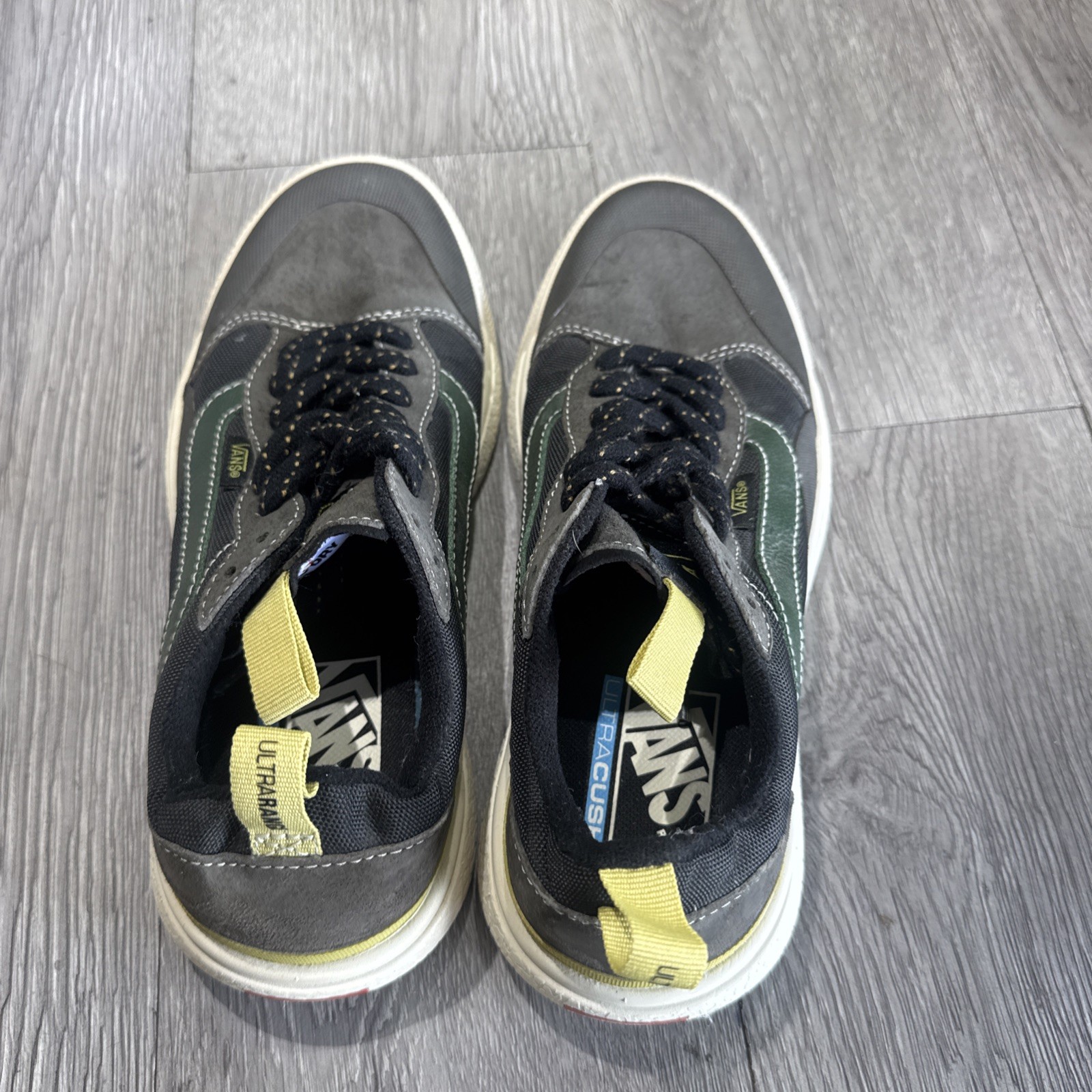 VANS UltraRange Exo MTE, Men 5/Women’s 6.5 Gray Green Shoes HEIQ Eco Dry Sample