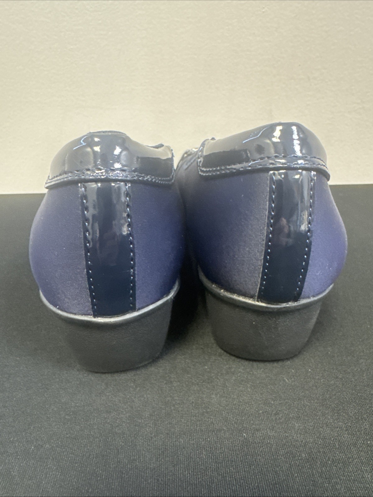 Lauren Blakwell Womens Wedge Shoes Size 9 M Blue