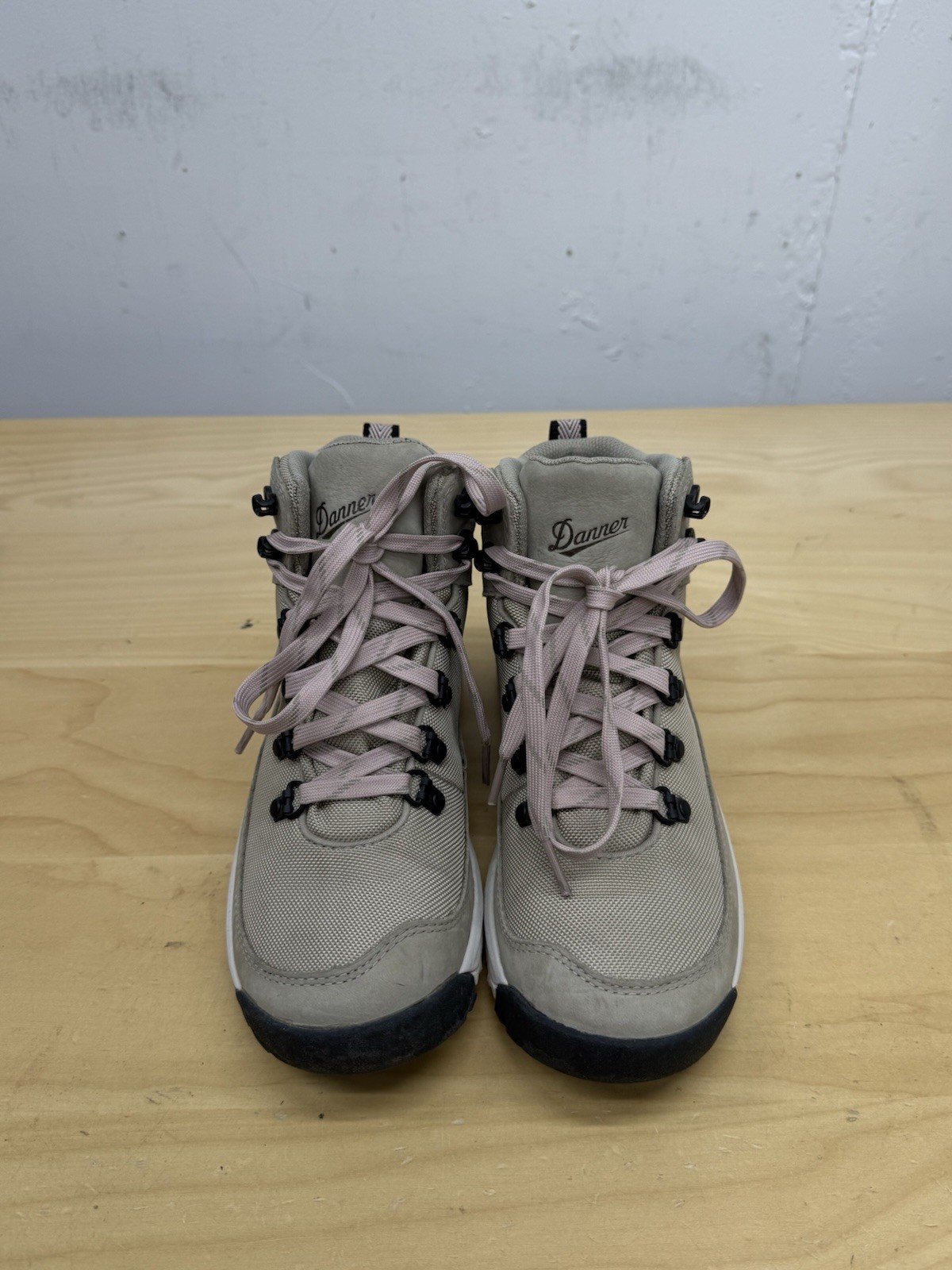 Danner Boots Womens 5.5 Adrika Hiker Ash Grey Hiking Trail Ankle Lace Up Shoes