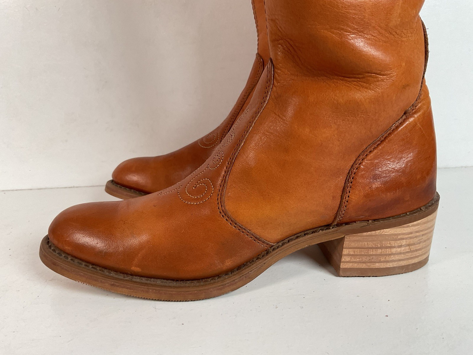 Vintage Wrangler Campus Boots | Platform | 1970s | USA Made | Women’s 7 N