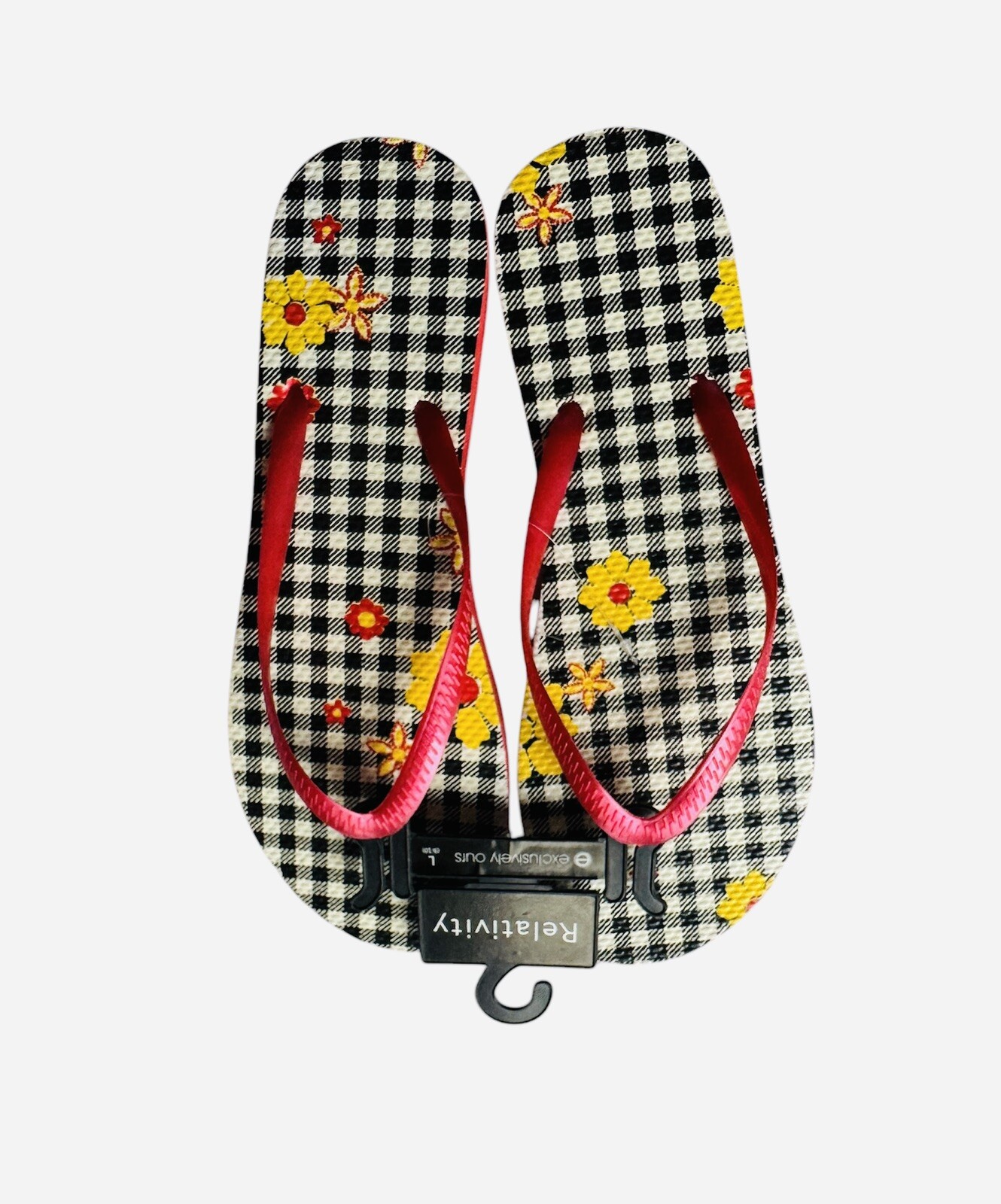 Relativity Flip-Flops Vibrant Colors Size 9-10 Large Shipping From The USA
