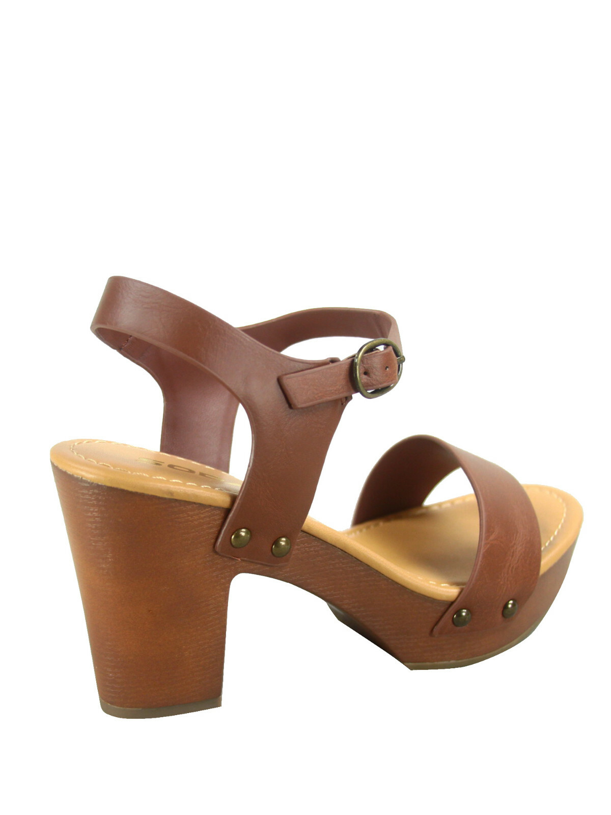 Women’s Strappy Chunky Platform Wedge Heel Sandal Shoes All Size NEW