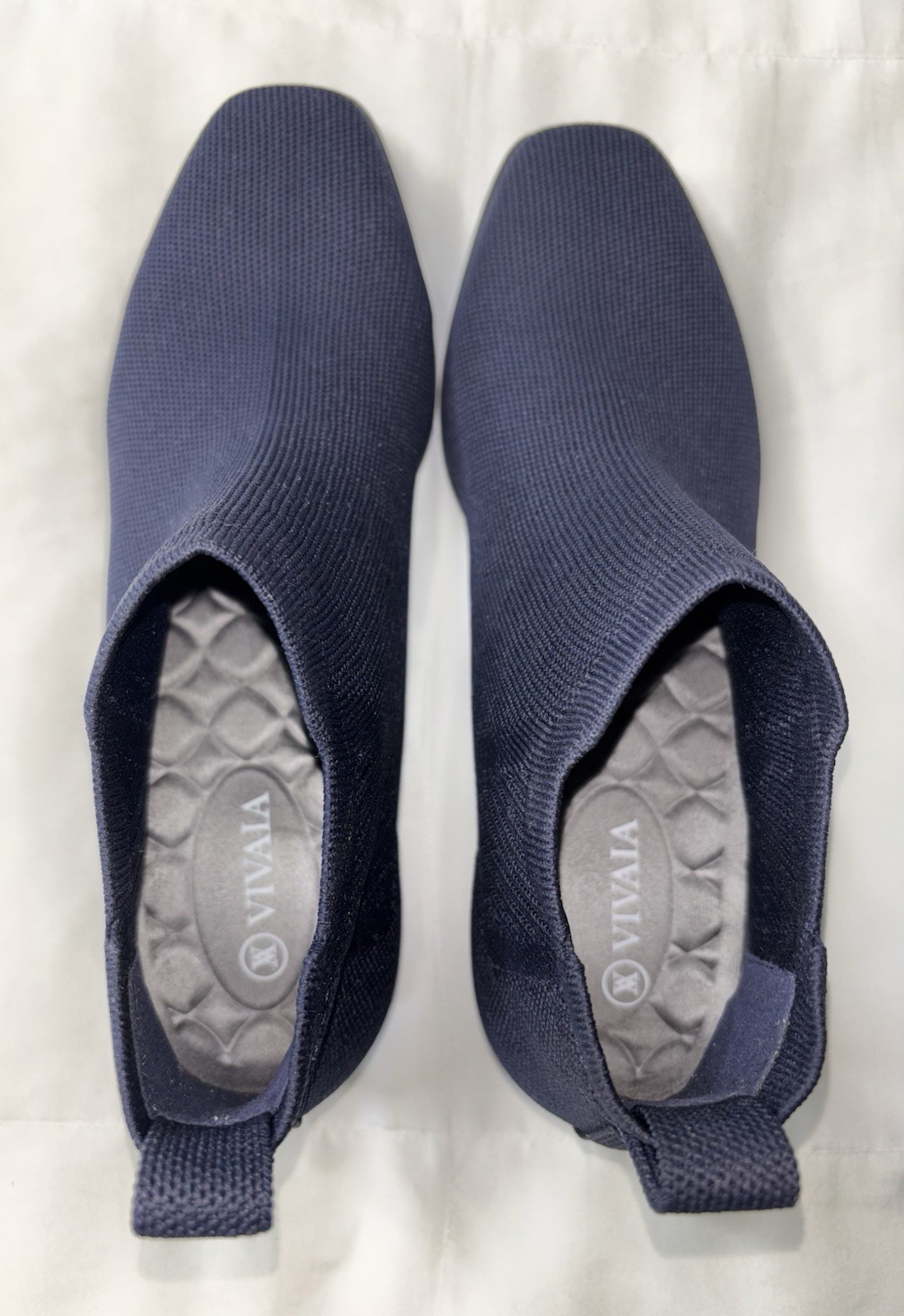 Vivaia Ryan Pro SlipOn Water RPT Elegant Casual Chelsea Boots Blue Size 38.5 EU
