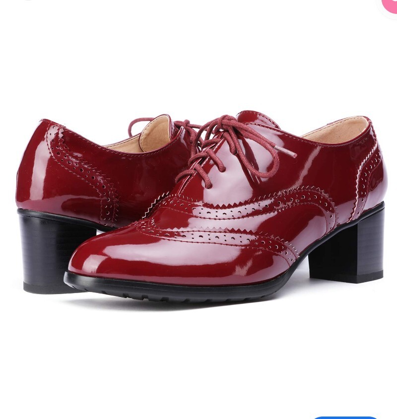 New Odema Lace-up Oxford Heels. Women’s Size 6.5