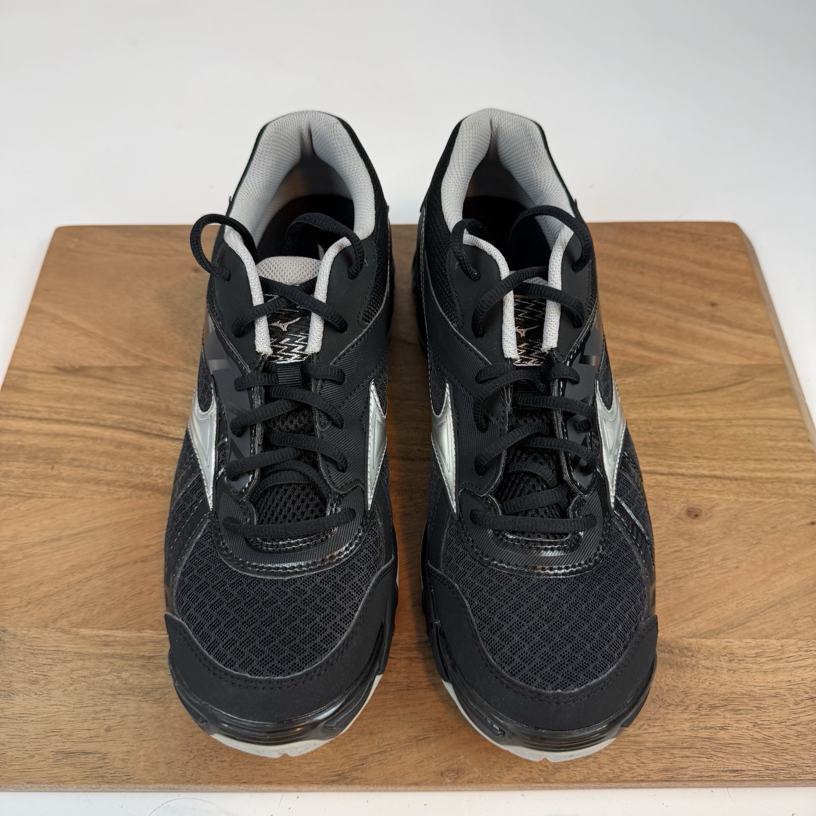 New Women Mizuno Wave Bolt 7 Black Athletic Volleyball Sneakers Shoes Size 13 M