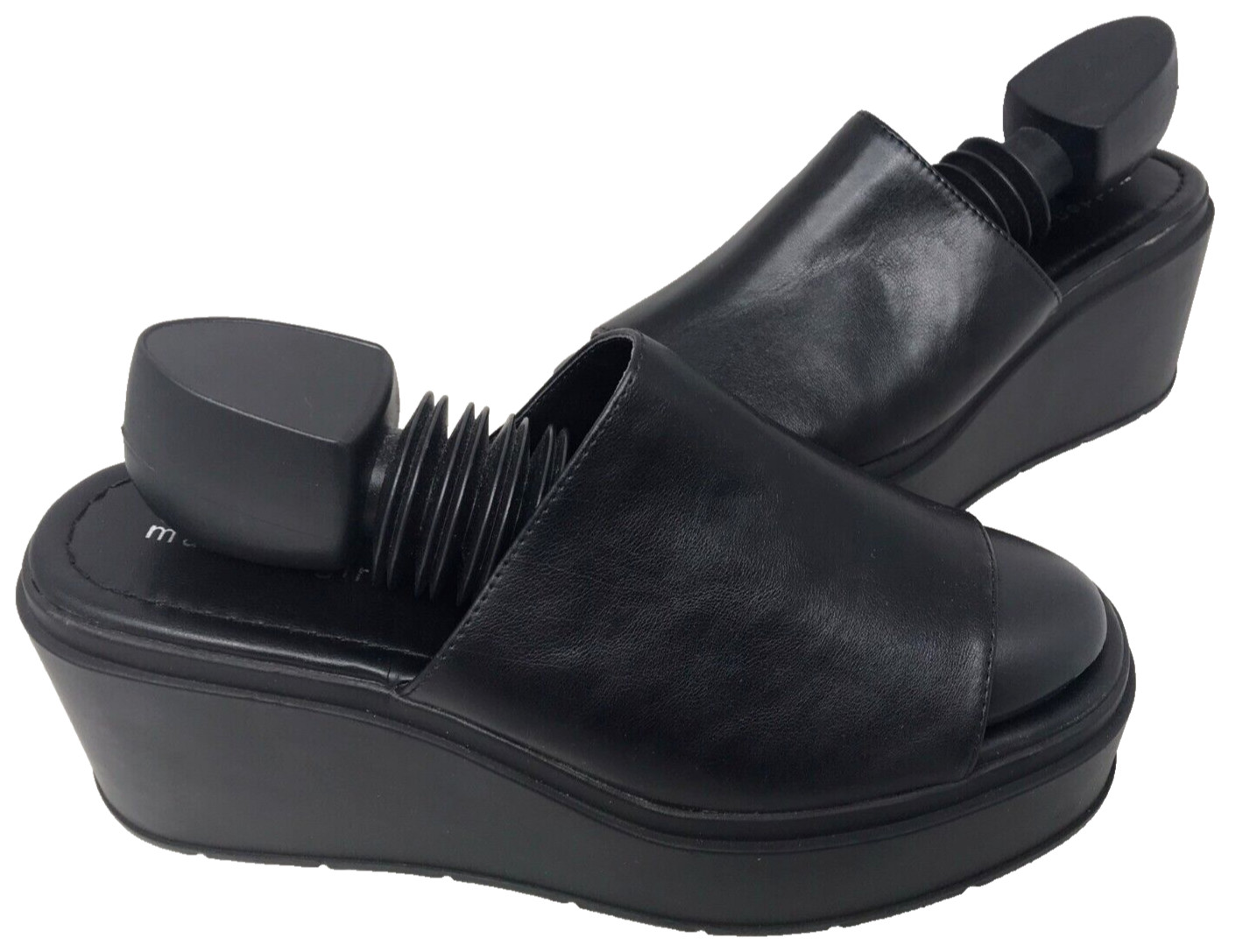 Madden Girl Women’s Windy Slip On Comfort Wedge Sandals Black Size:9.5 205N