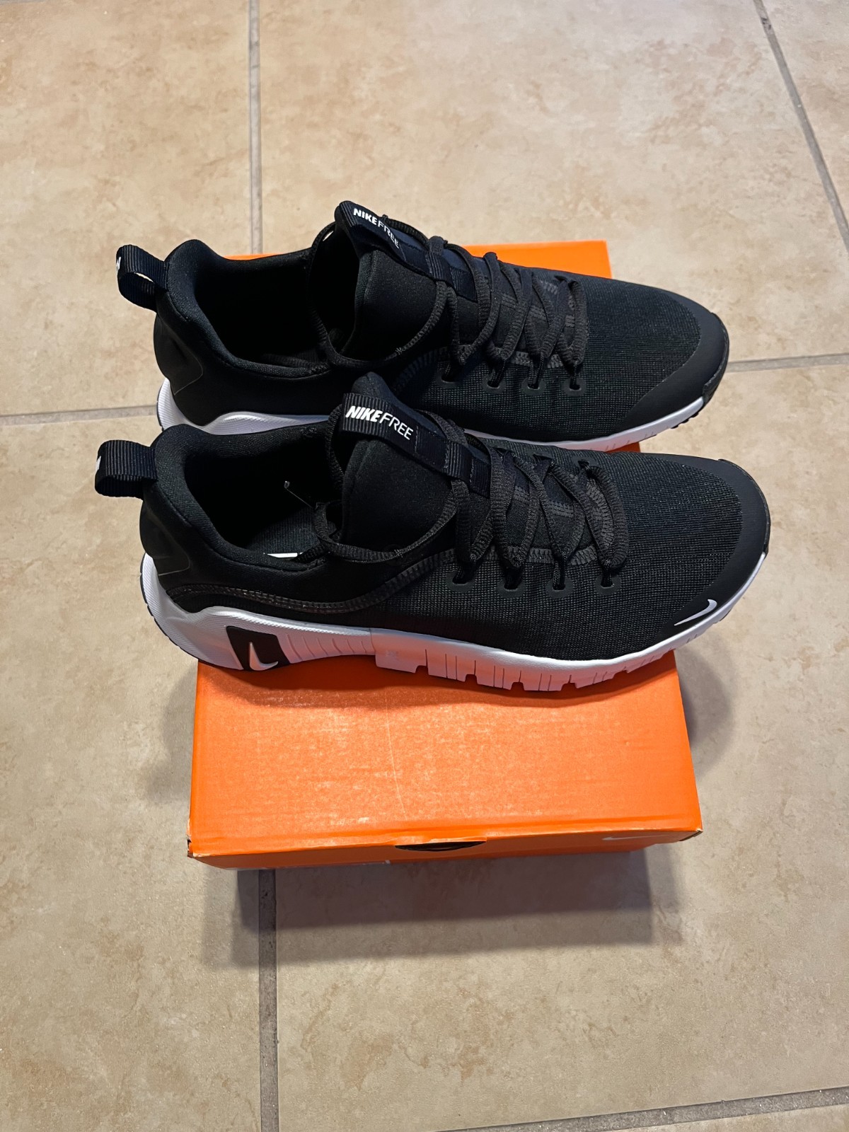 Nike Free Metcon 6 Black White Mesh WOMENS SIZE 10 FJ7126-001 Brand New
