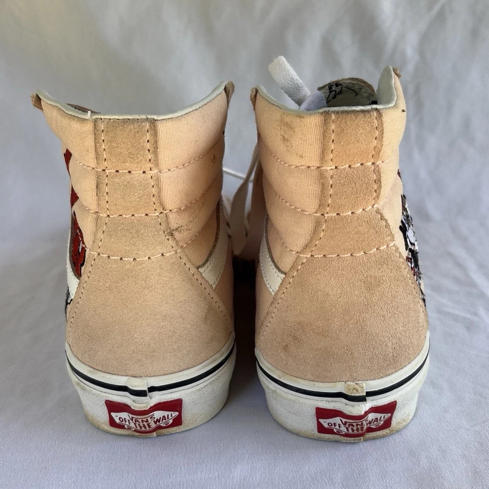 Disney Vans Mickey & Minnie Mouse Pink Hightop Vans Limited Edition US M 4 W 5.5