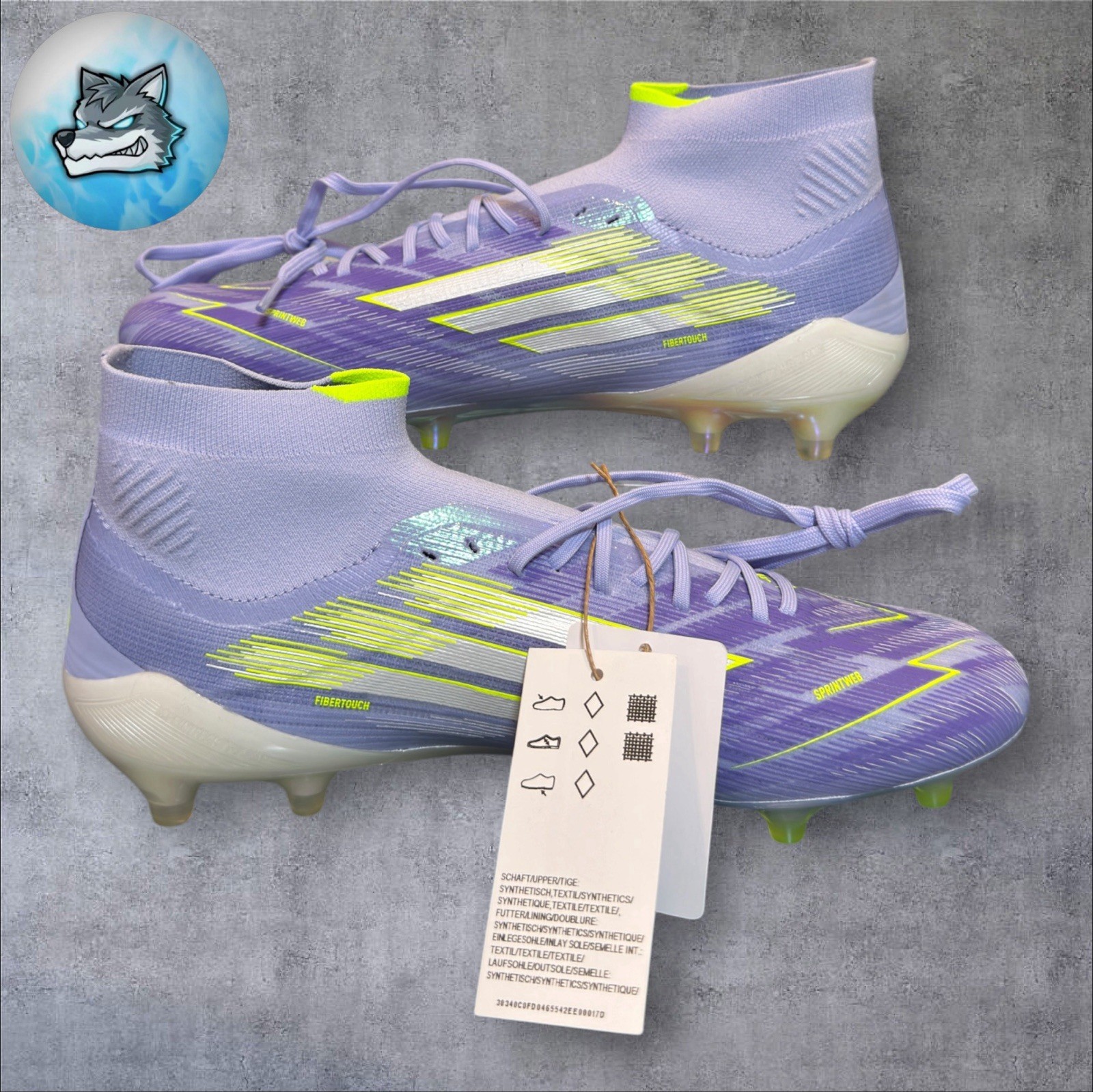 Adidas F50 Sparkfusion Elite Mid FG/AG Women’s Size 6.5 Soccer Cleats JH7648