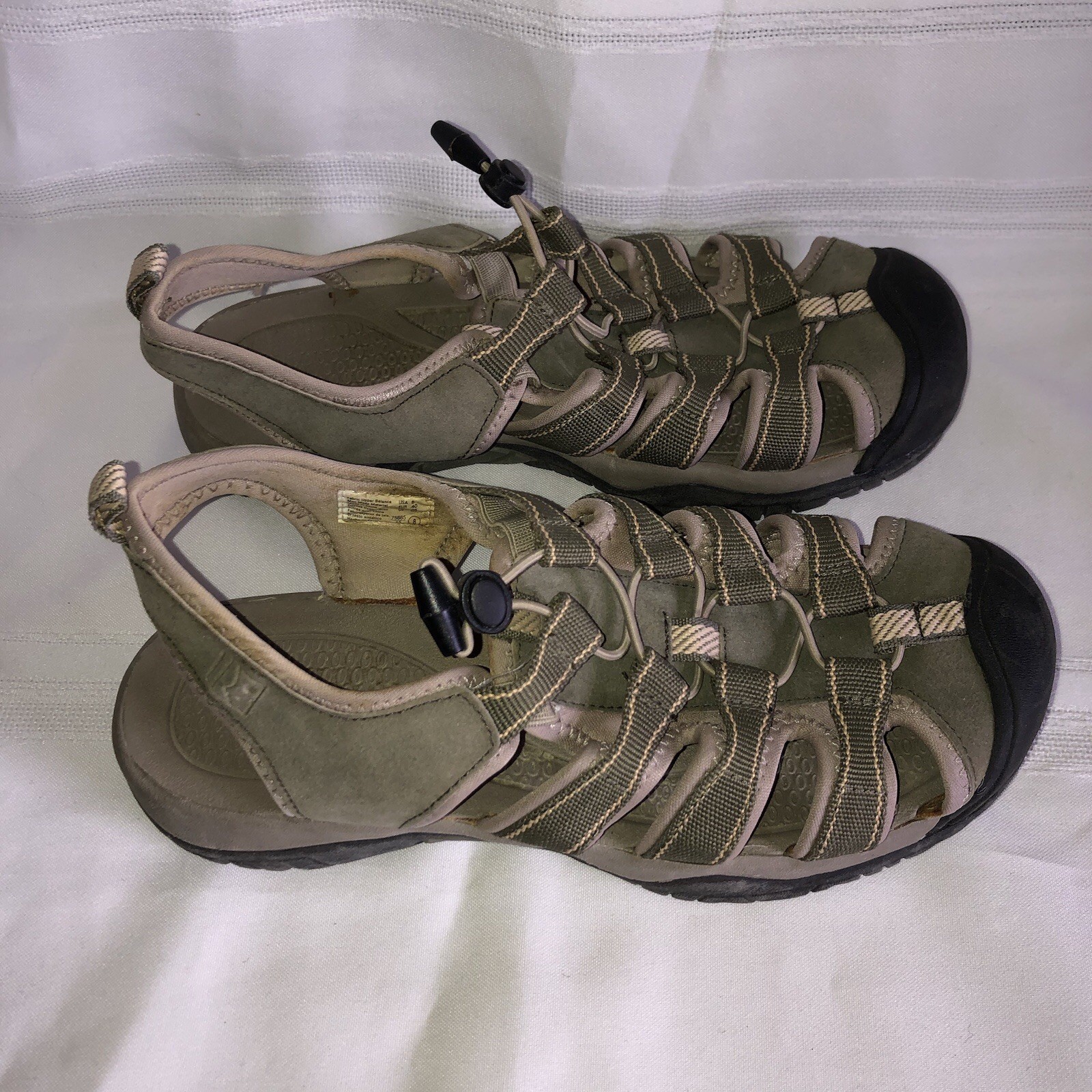 Rugged Outback Women’s Covered Toe Sandal Size 8