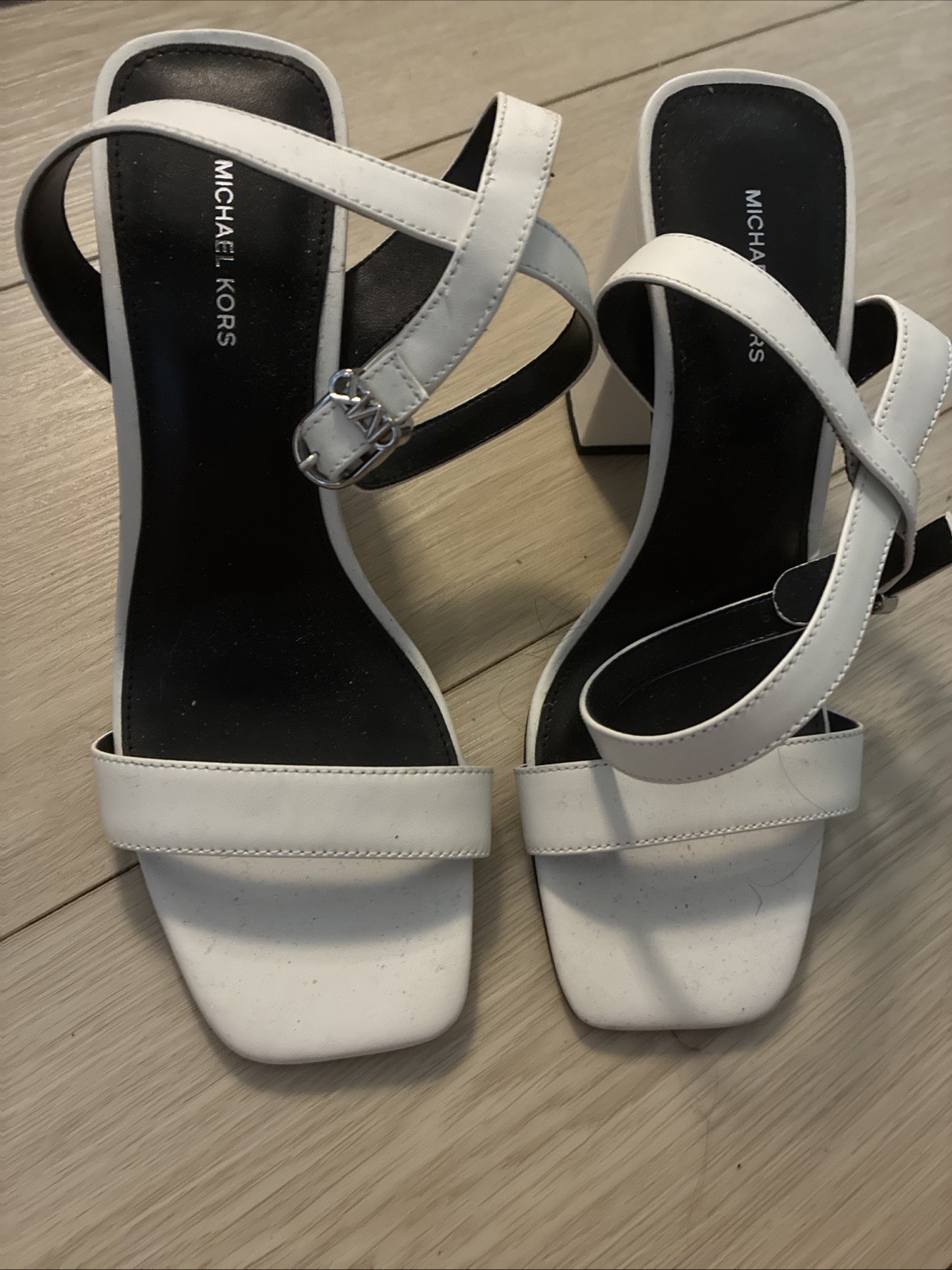 Michael Kors Merriam Block Heel Size 7