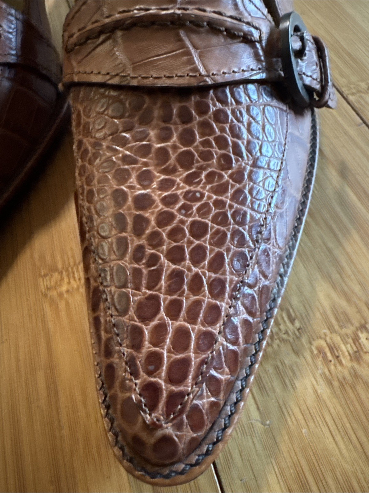 YANKO women’s size 5 designer brown leather pumps heels handmade in Spain