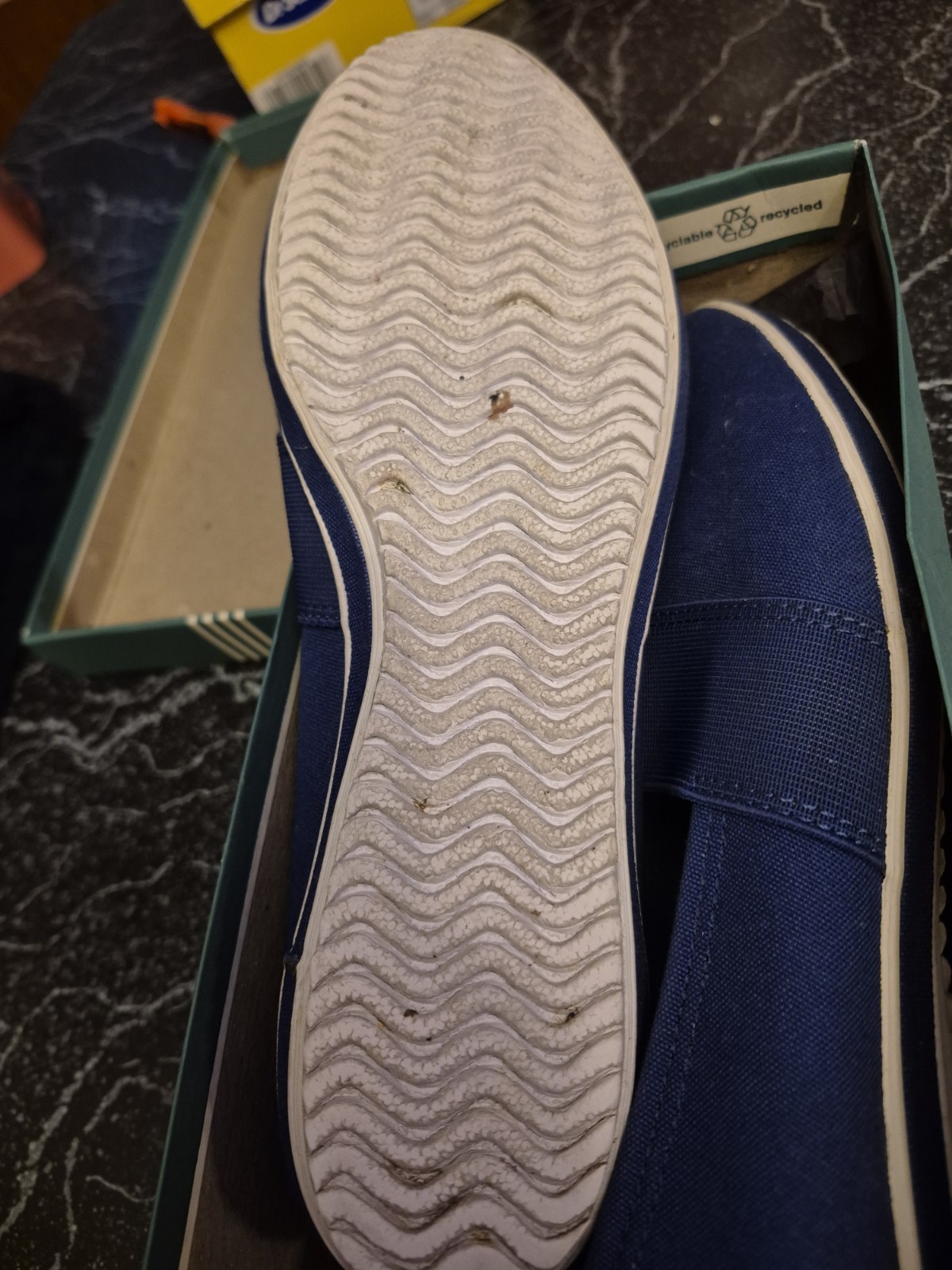 Grasshoppers Navy Blue Size 10 M Womens Shoes With Box