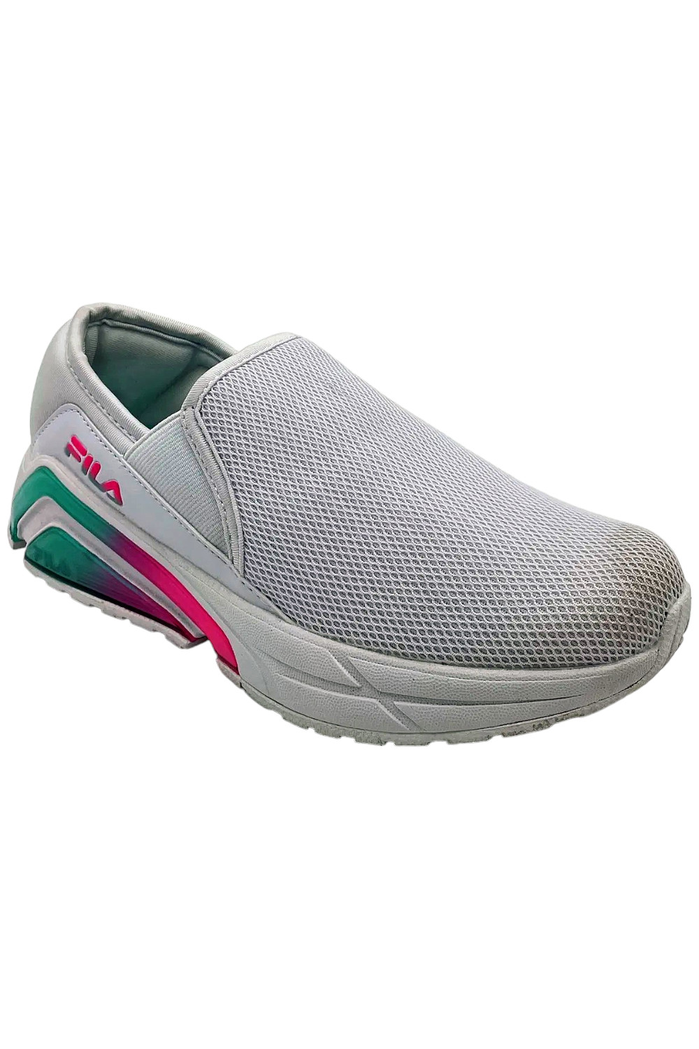 FILA Lite Flag Twin Air Mesh Slip-On Shoe White/Pink