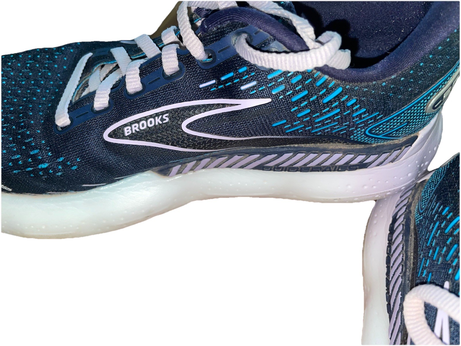 Brooks Glycerin GTS 20 Women’s Athletic Shoes Navy Blue Size 9 M Excellent