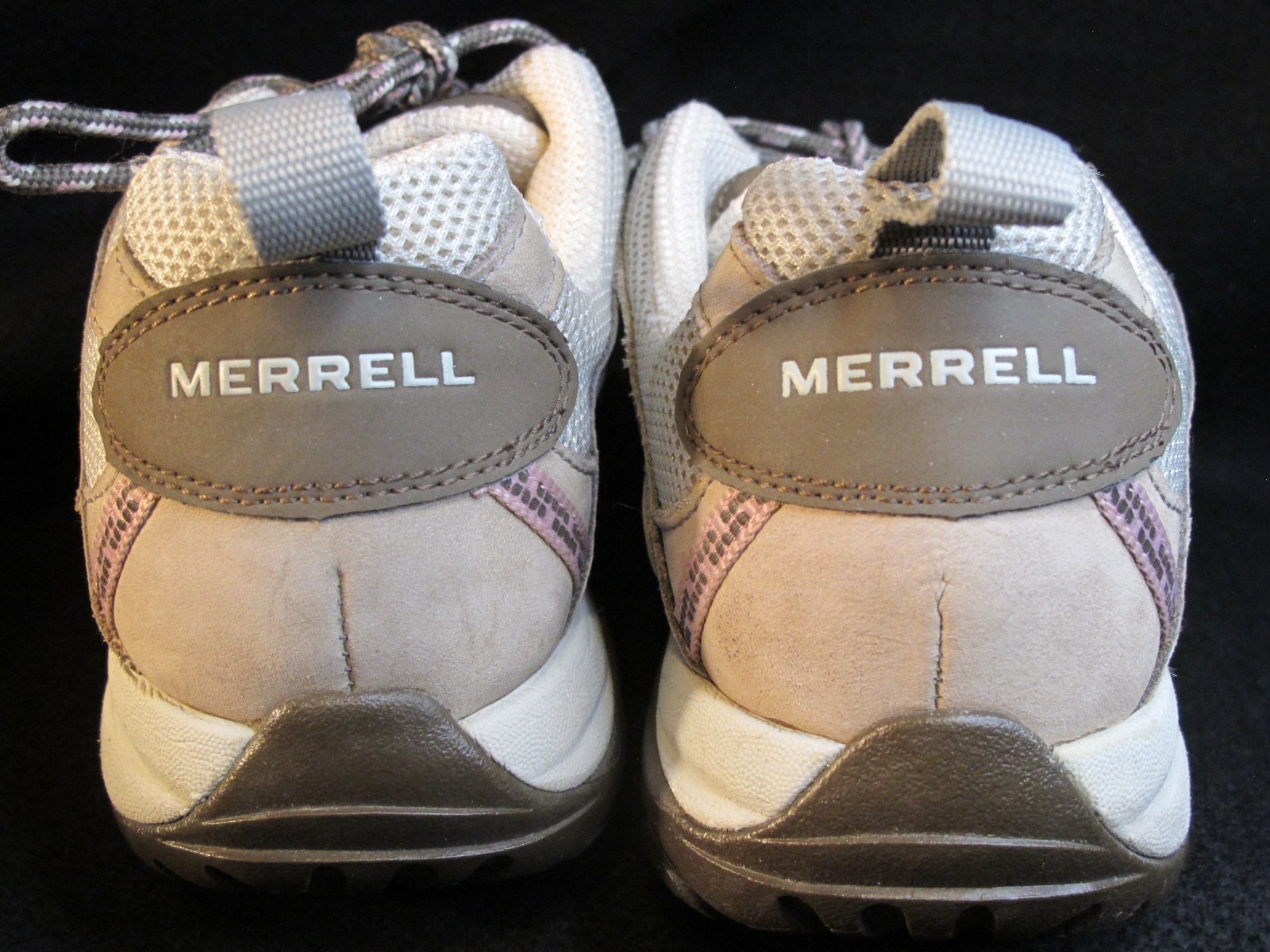 Merrell Women’s Boots/Shoes Siren Sport 8.5 WIDE Elephant/Pink Breathable EUC