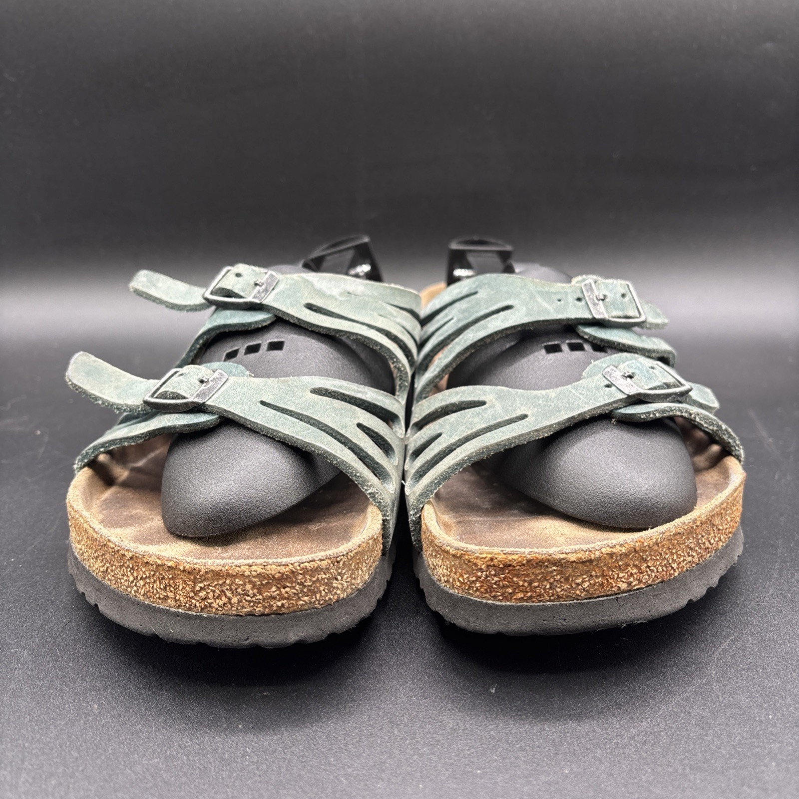 Birkenstock Granada Sandals Slides Women’s EU 40 US 9 Soft Blue Turquoise