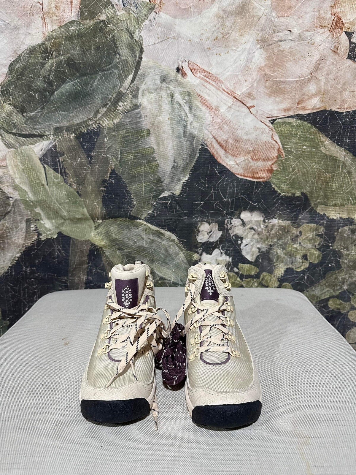 Danner X FP Movement Adrika Etched Hiker Boots Butter Cream Size 6