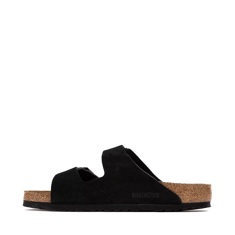 Birkenstock Arizona Black Suede Leather Men’s and Women’s Sandals Select Size