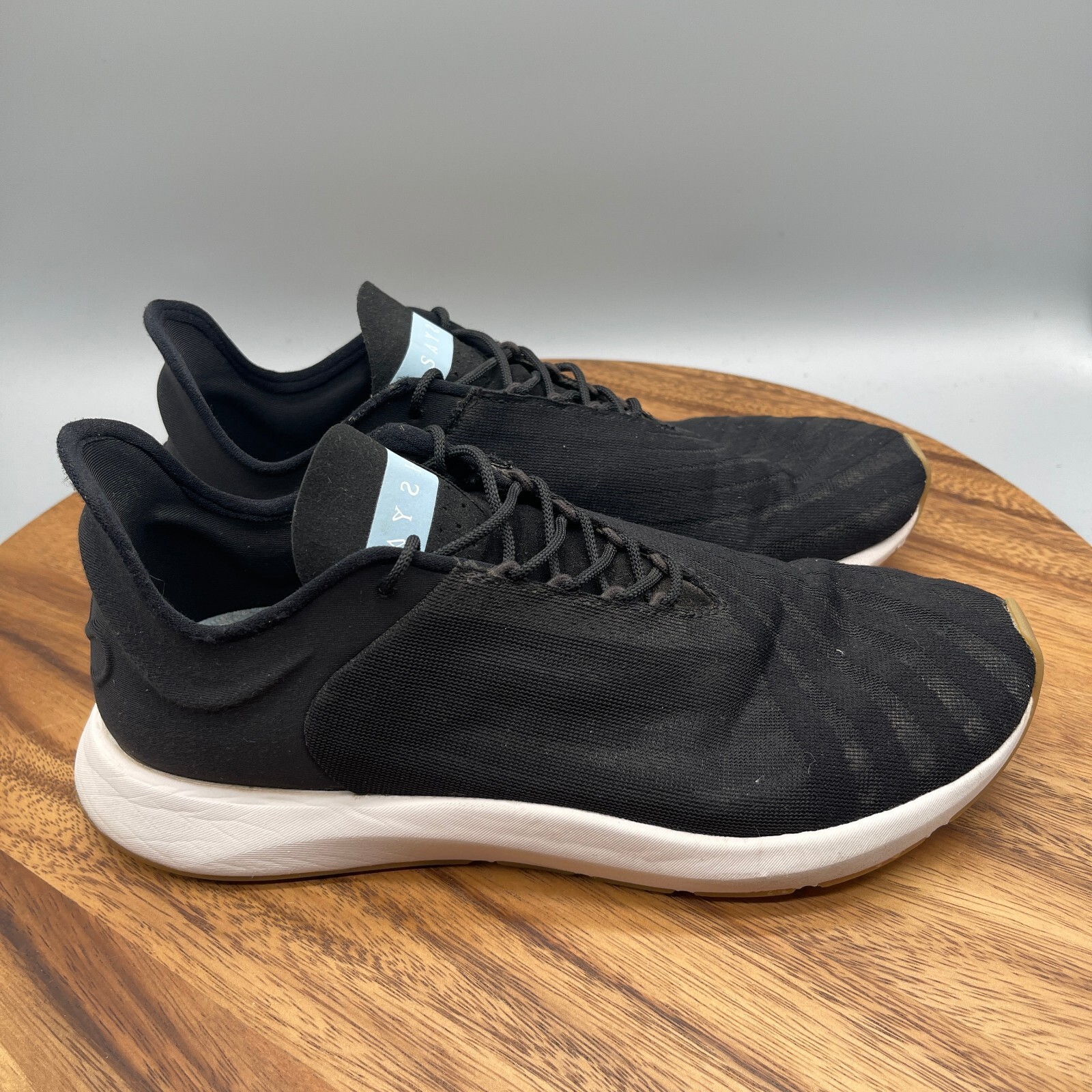 Saysh One Allyson Felix Shoes Womens Size 9 Black Running Comfort Lightweight