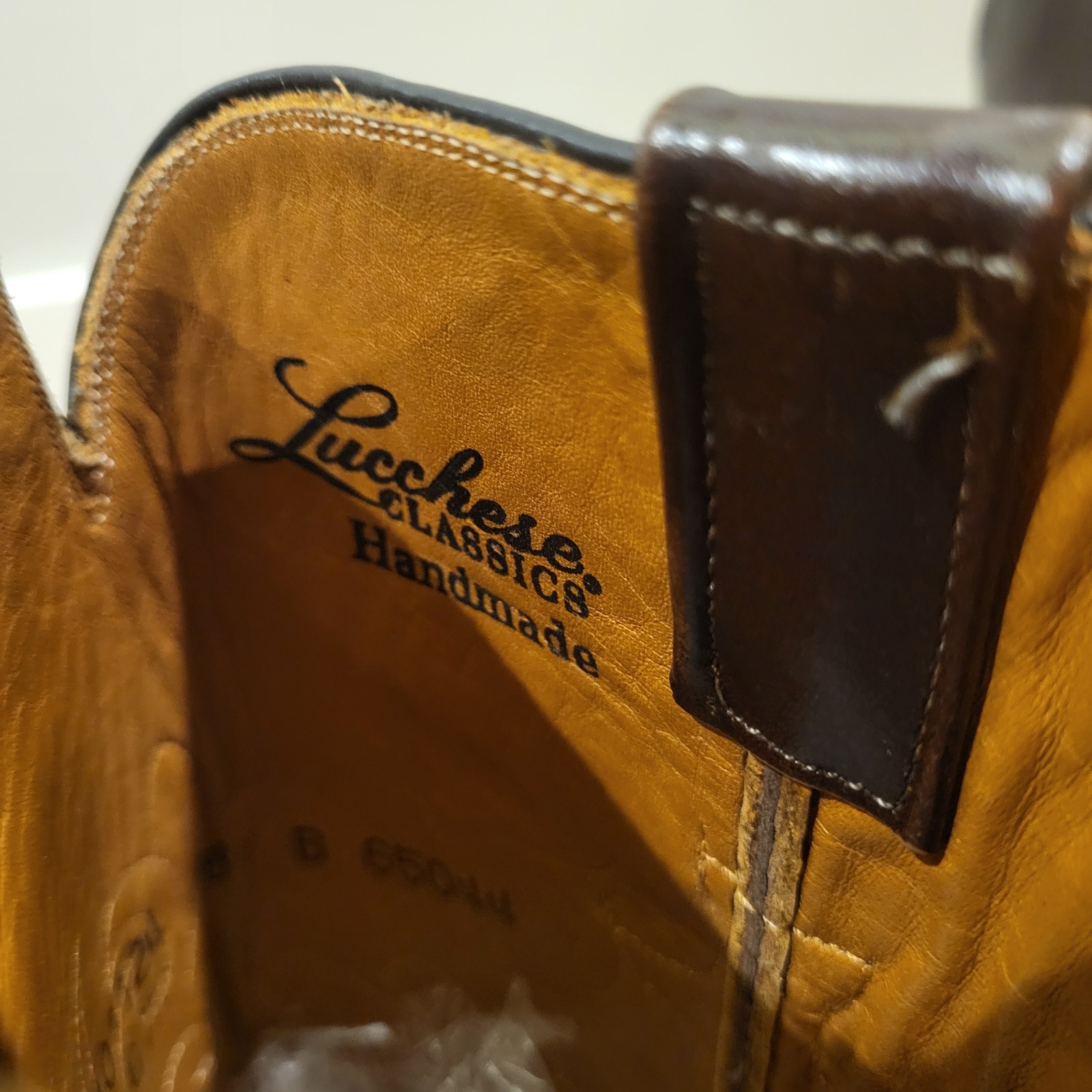 Lucchese Classics American Aligator Lucchese Classic Brown W 8 B Vintage Gator 8