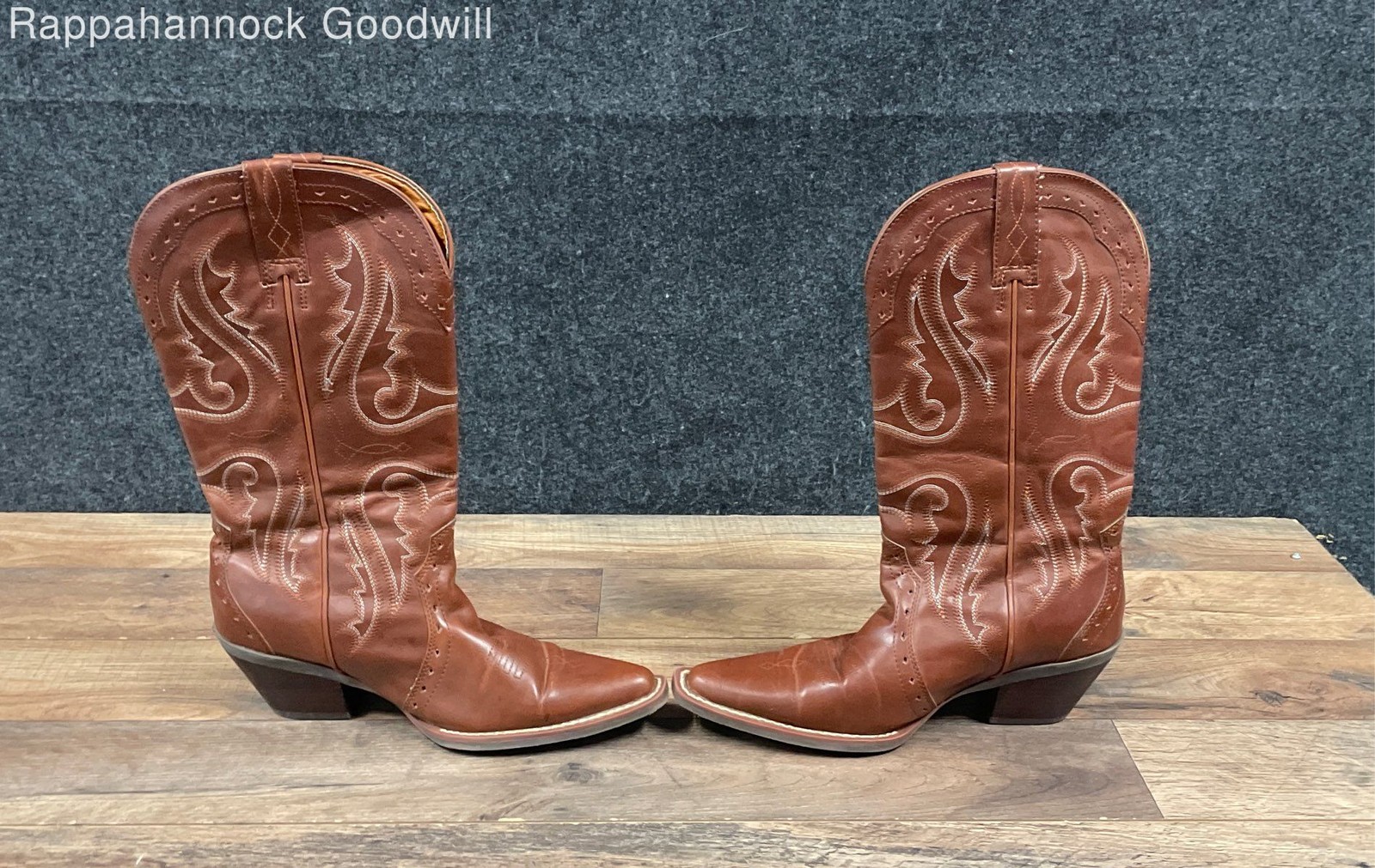 Nomad Trigger Brown Western Cowboy Boots Women’s Size 8