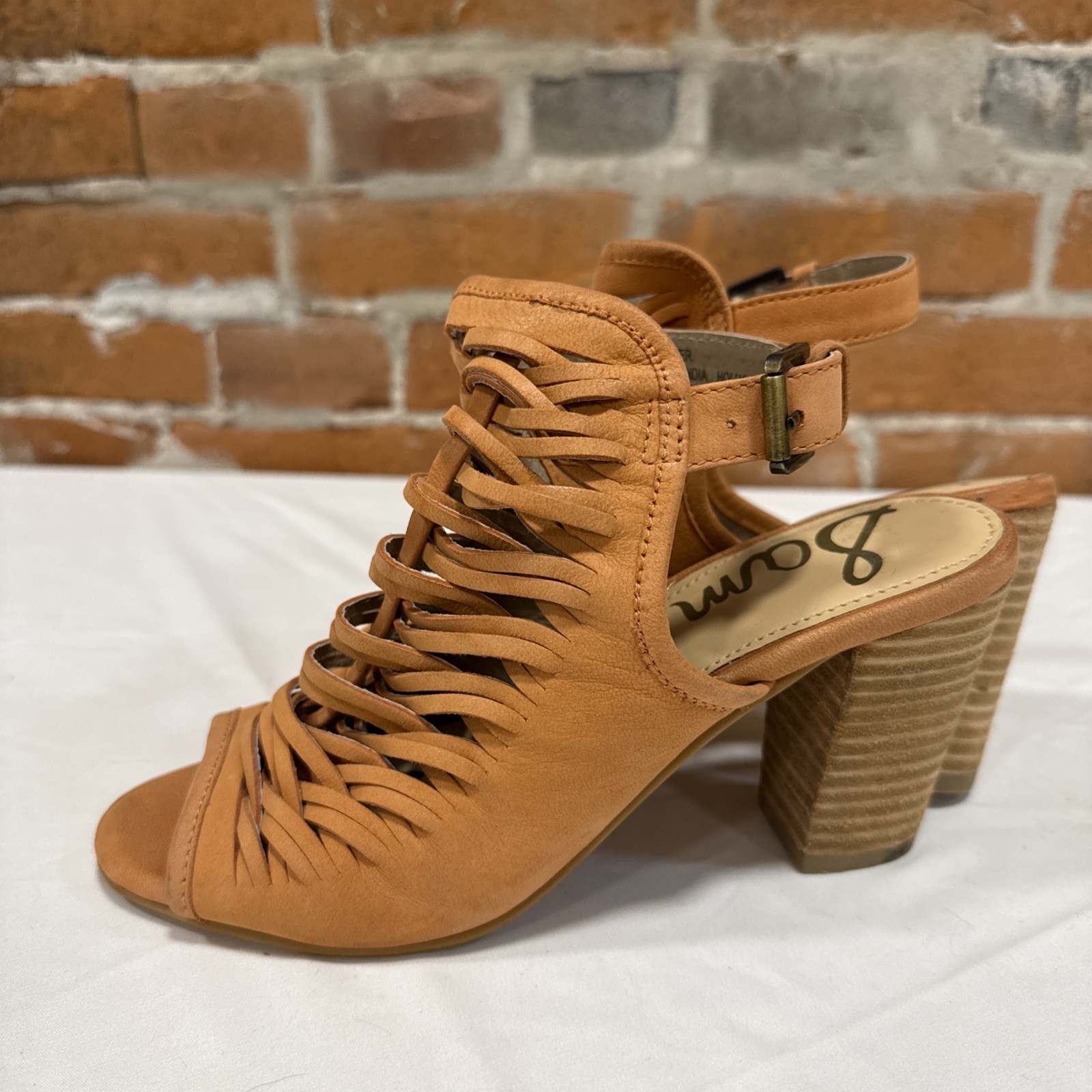 Sam Edelman® «Holly» Slingback Sandals Ginger S 6.5 MSRP $160