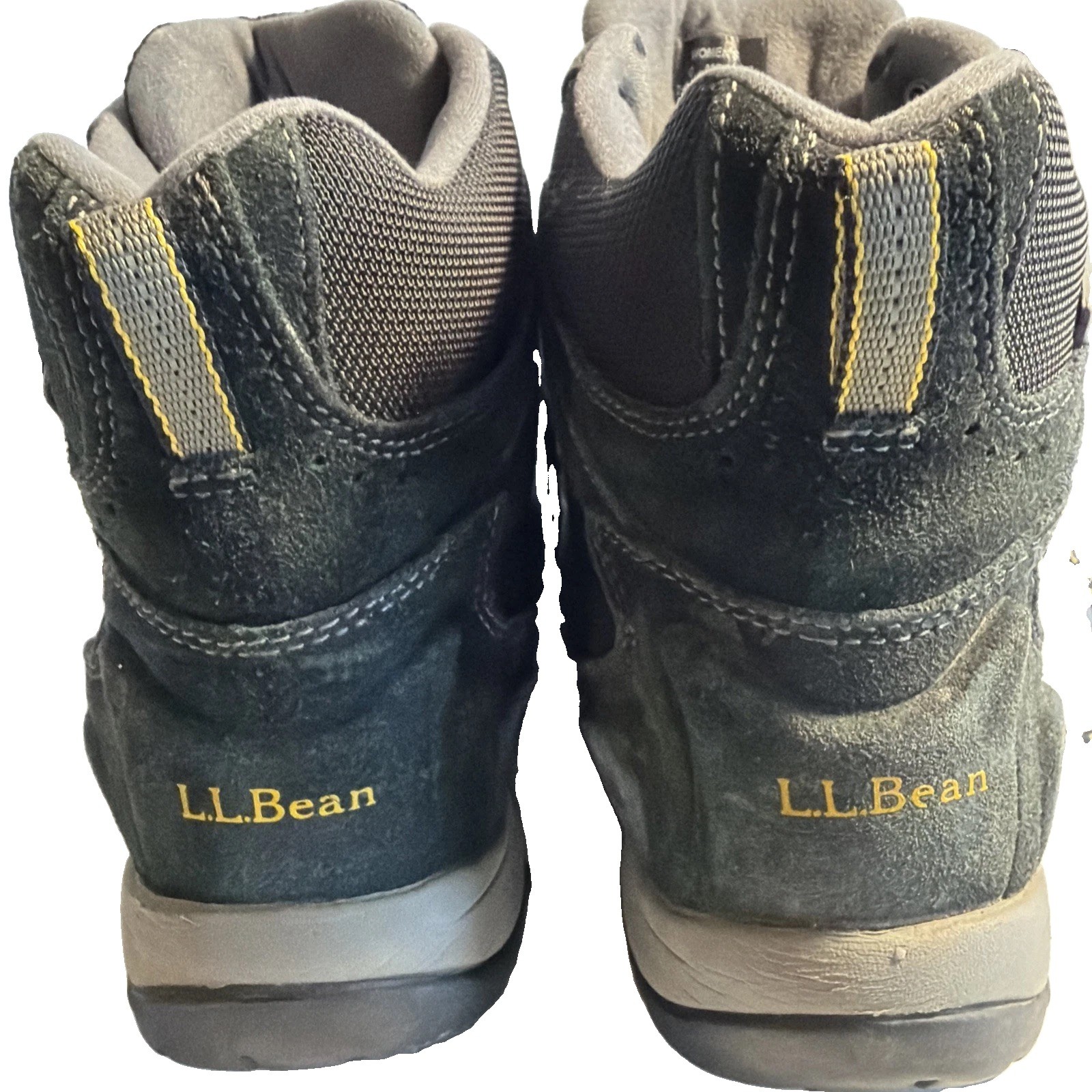 LL Bean Tek 2.5 Primaloft Hiking Boots Womens Size 10 Black Suede