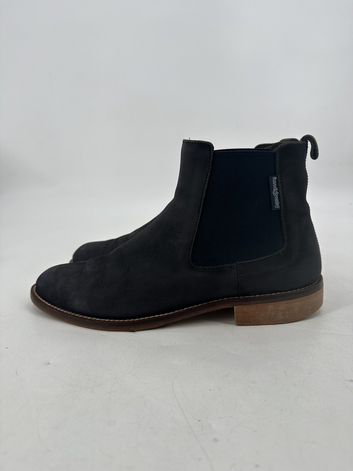 Russell Bromley Women’s US 9 EU 40 Chelsea Ankle Pull On Booties Navy Blue