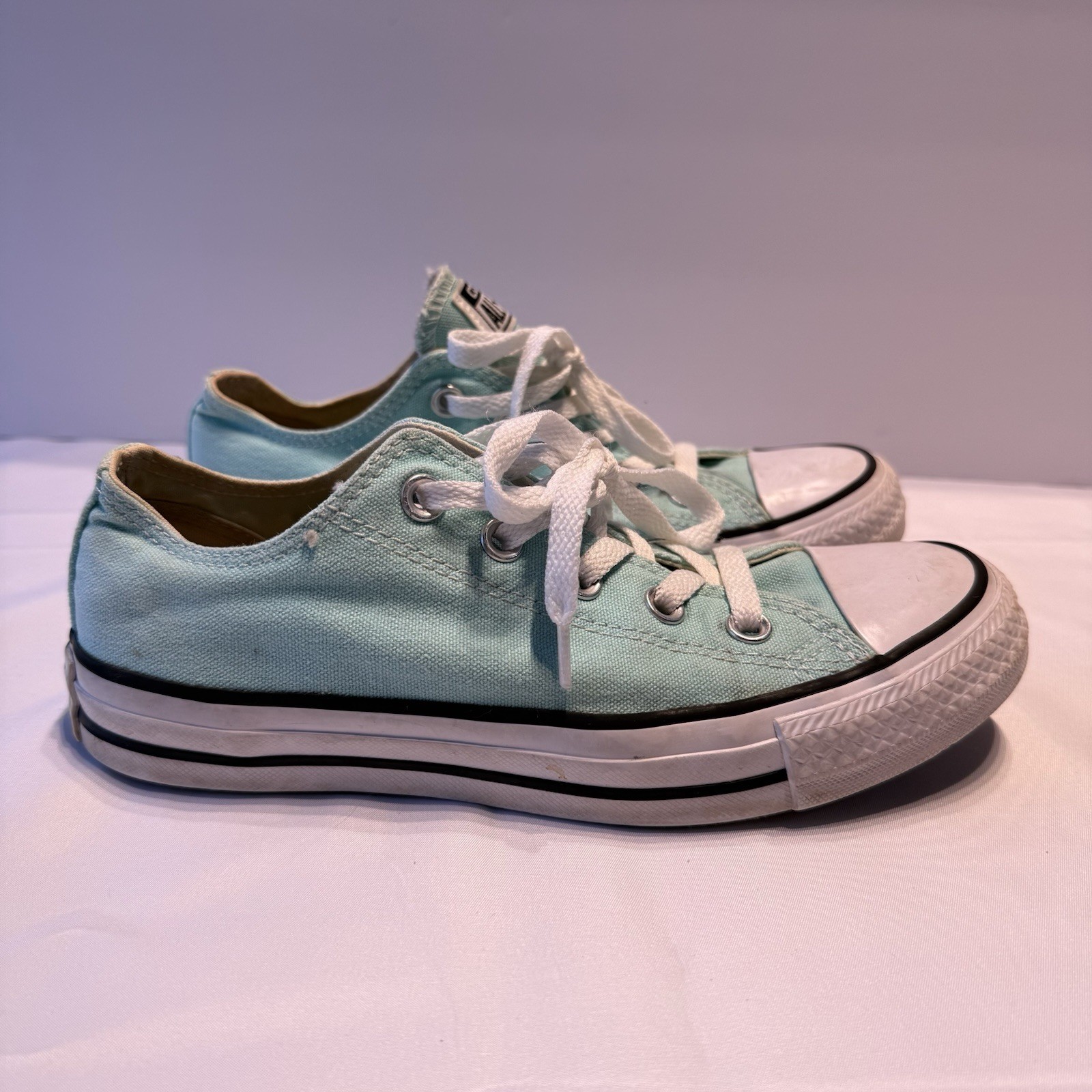 Converse Chuck Taylor All Star Seafoam Green Shoes, Mens 4, Womens 6 Preowned