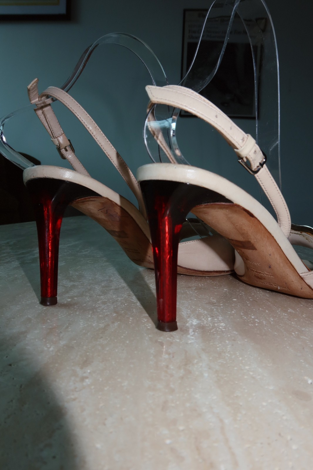 YSL by Tom Ford «Dali Lips» Slingback Heels – Spring/Summer 2003 Archive