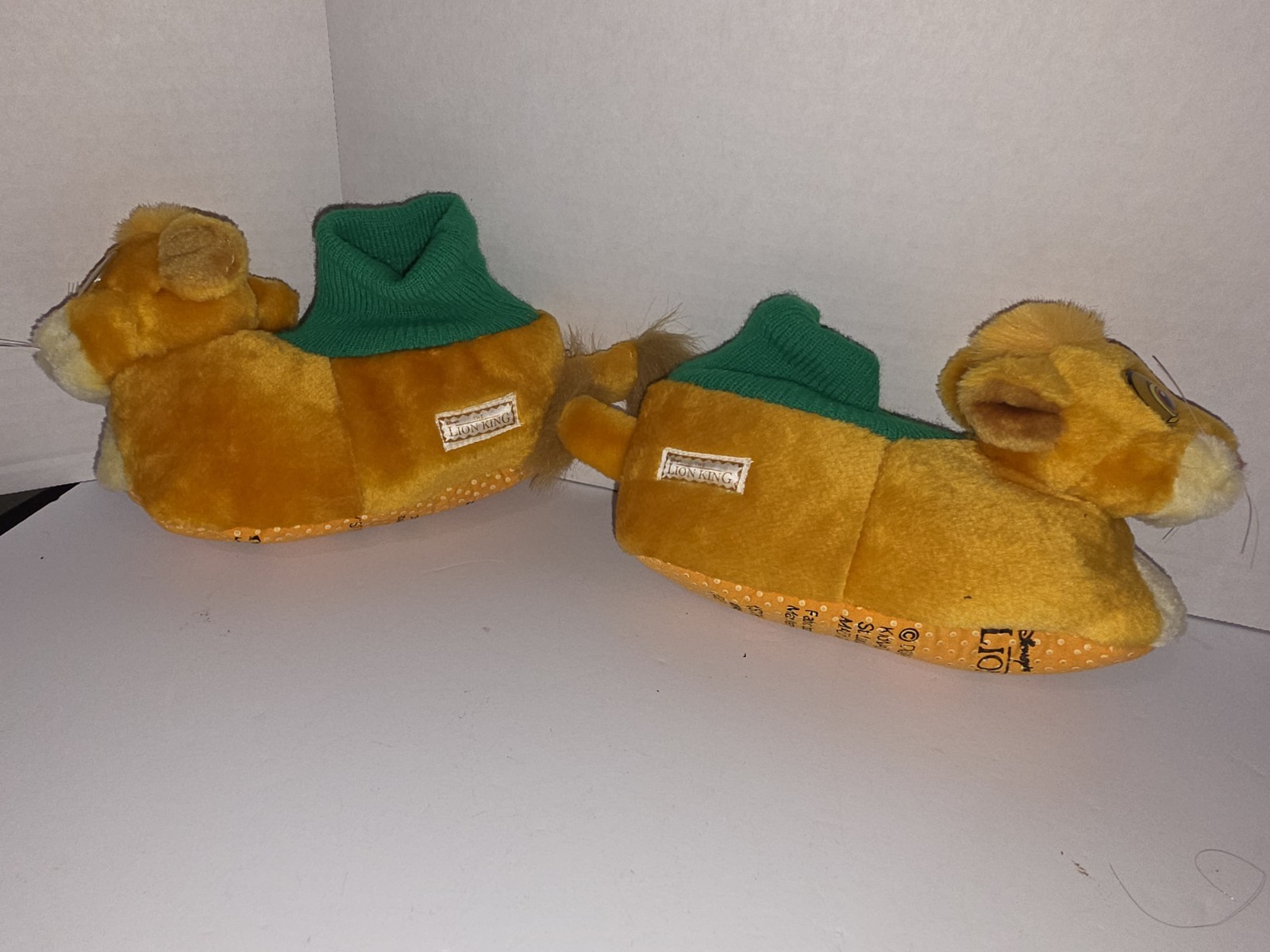 These Are 90s Vintage Disney The Lion King Bootie Slippers Kids 11/12